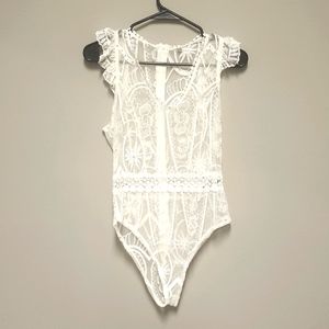 Zip up body suit